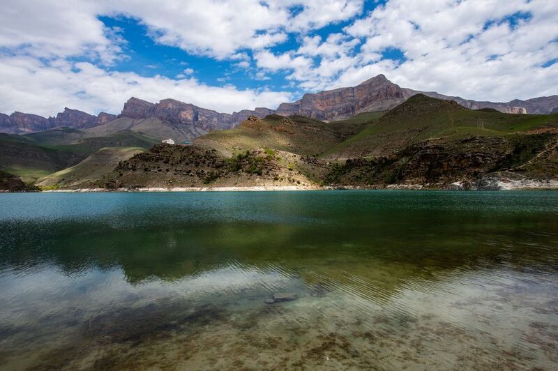 Горное озеро фото превью