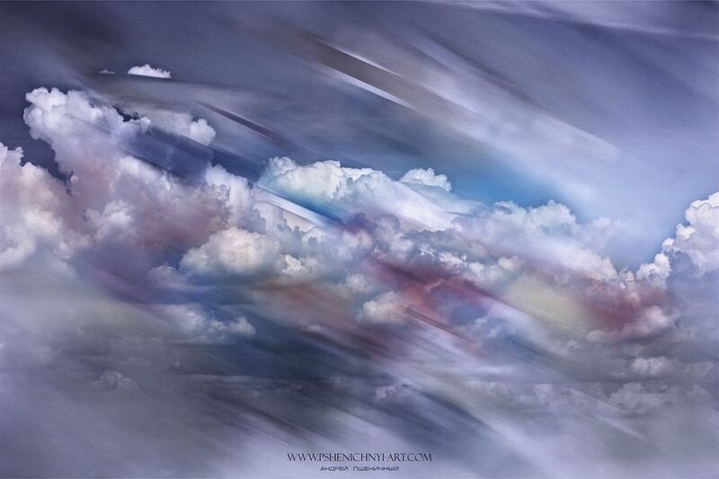 небо, облака, рисунок, пейзаж, свет, форма, минимализм, абстракция Седые облака фото превью