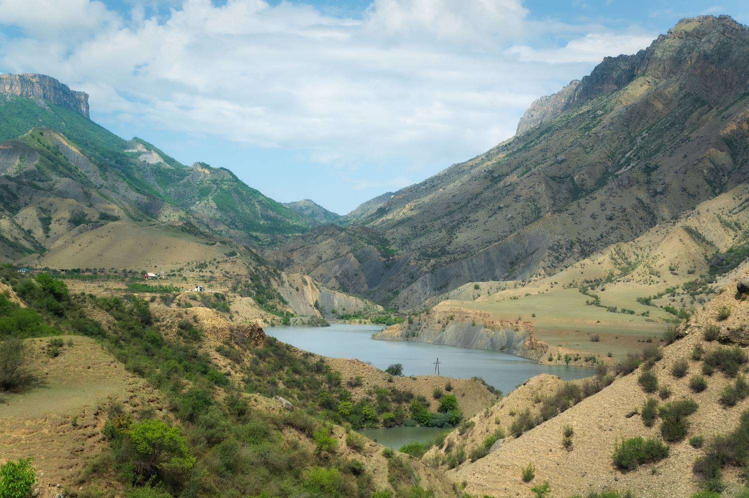 dagestan, caucasus, village, aul, landscape, mountains,, Бугримов Егор