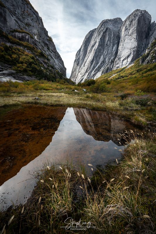 чили, пейзаж, осень Cerro Trinidad фото превью
