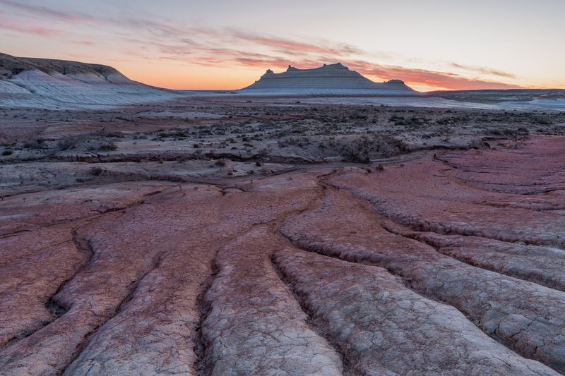 Закат на урочище Кызылкуп фото превью