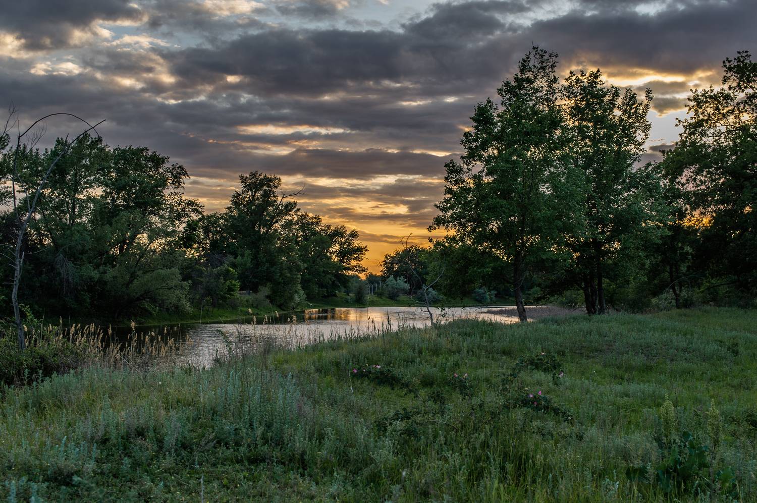 пейзаж,природа,озеро,небо, Vasilev Roman