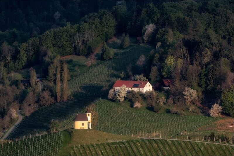 dreisiebner kapelle,свет,spring,часовня,штирия,chapel,гамлитц,австрия,gamlitz- sernau,landscape,панорама,весна,rural Spring фото превью