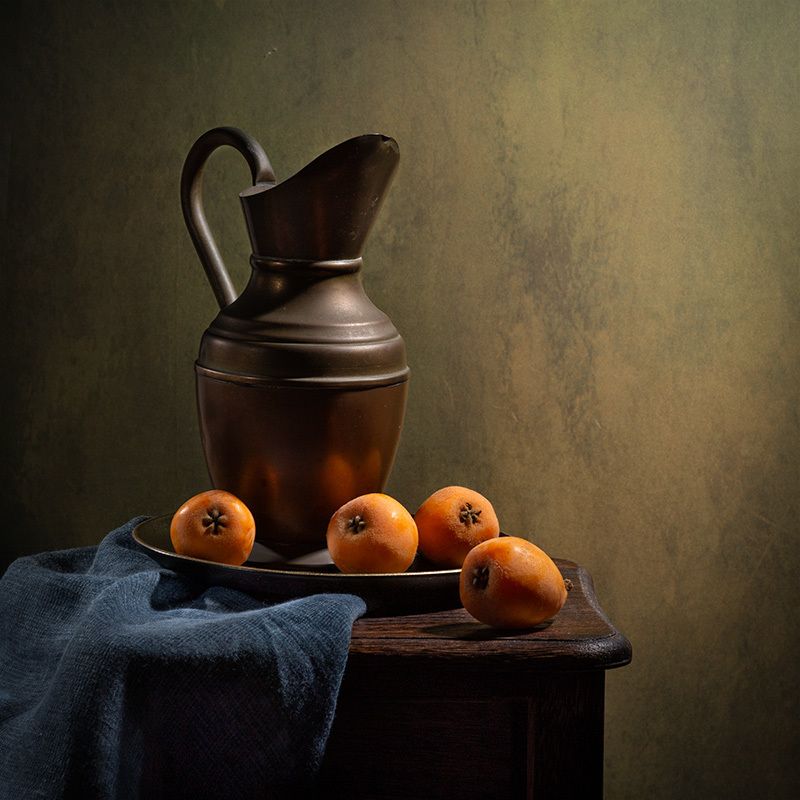 Натюрморт с мушмулой  фото превью