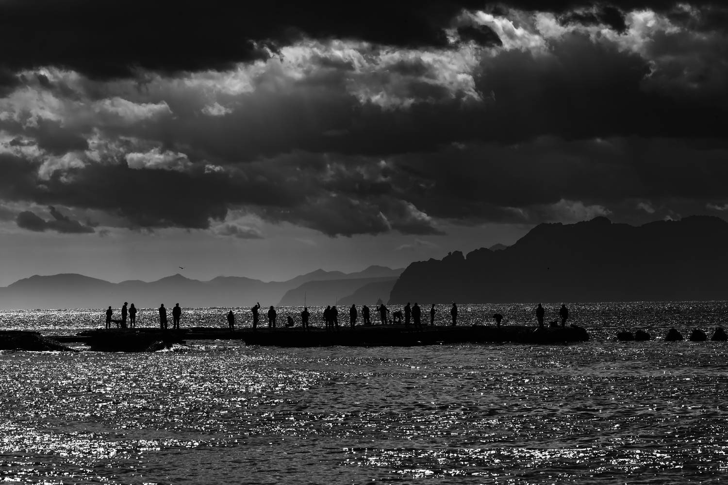 пирс, рыбаки, бухта, тихий океан, камчатка, Уткин Дмитрий