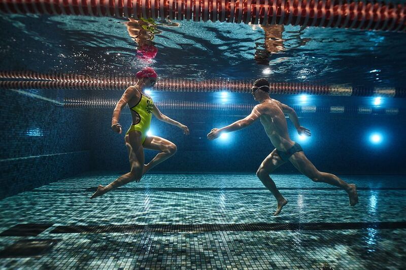 #подводнаясъемка #спорт #плаванье #фридайвинг #бассейн #дайвинг #движение  фото превью