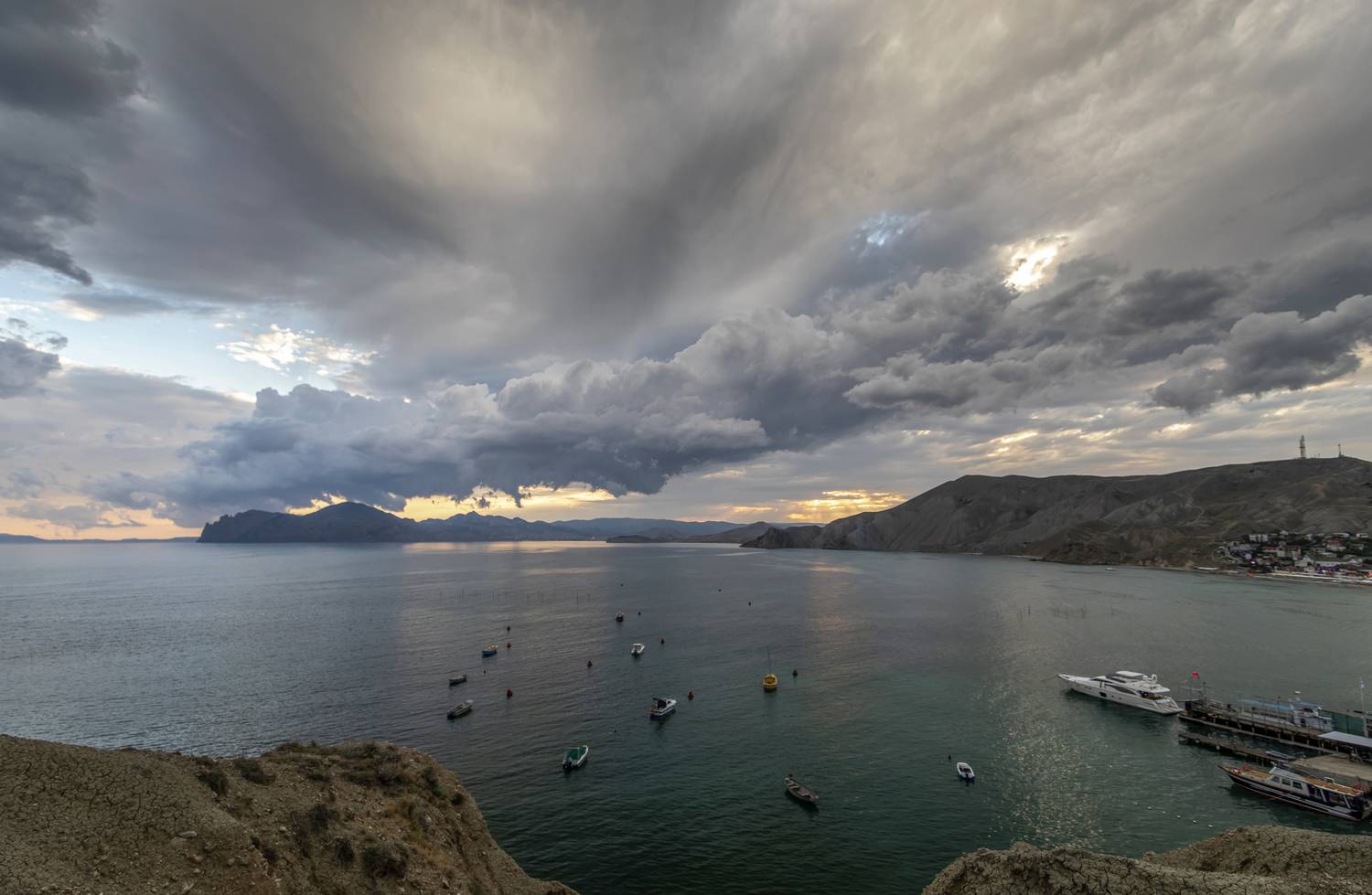 крым, море, чёрное, киммерия, закат, Татьяна Феденкова