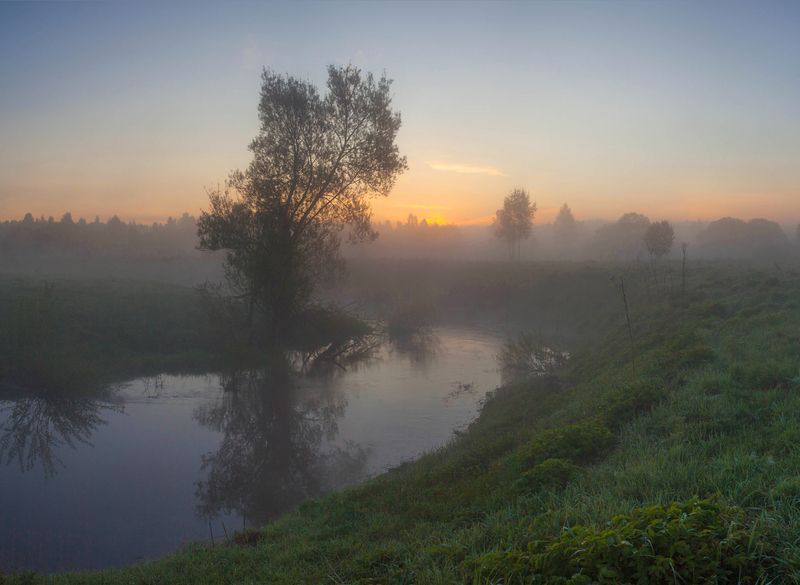 Весна на реке )) фото превью