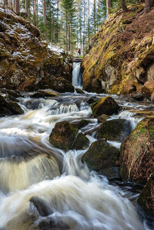 каменные губы, полевской, водопад, весна, урал Каменные губы фото превью