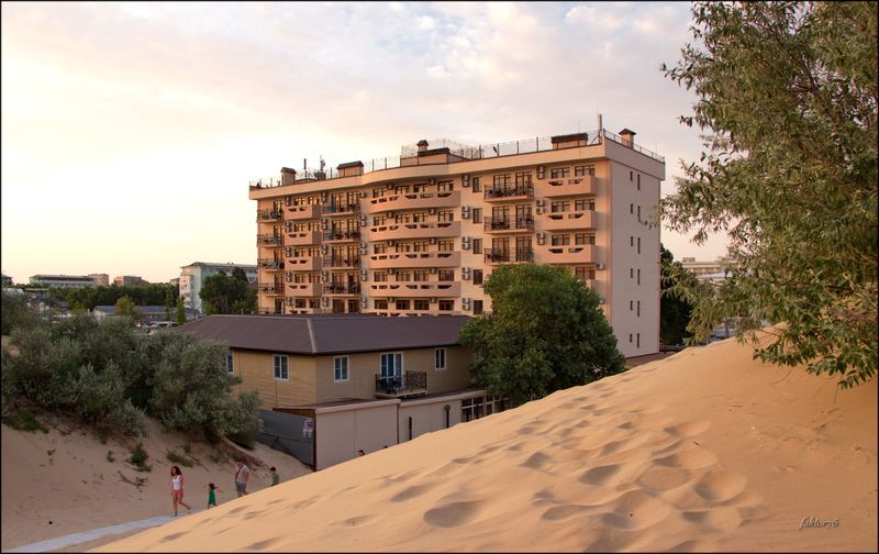 отель, анапа, курорт, песок, джемете Отель в песках фото превью