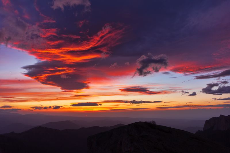 Небо горит фото превью