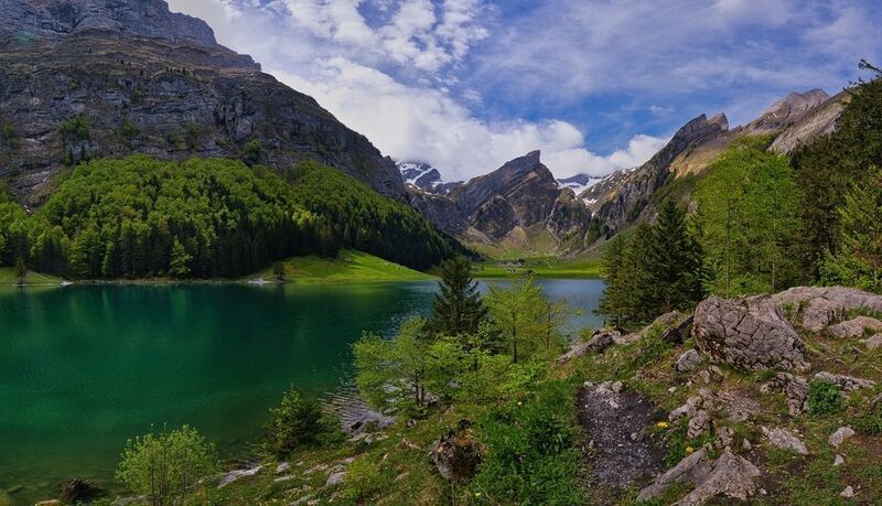 Озеро Зееальпзее (Seealpsee) фото превью