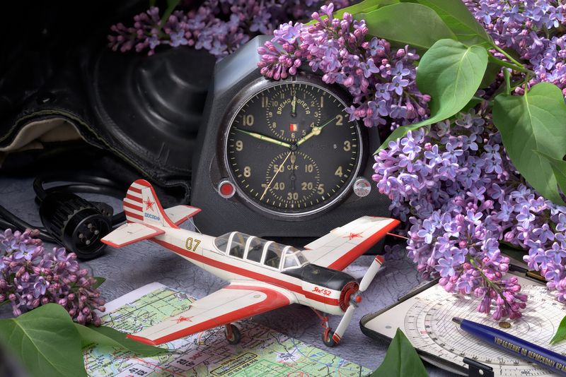 Этюд сиреневый, пилотажно-романтический... фото превью