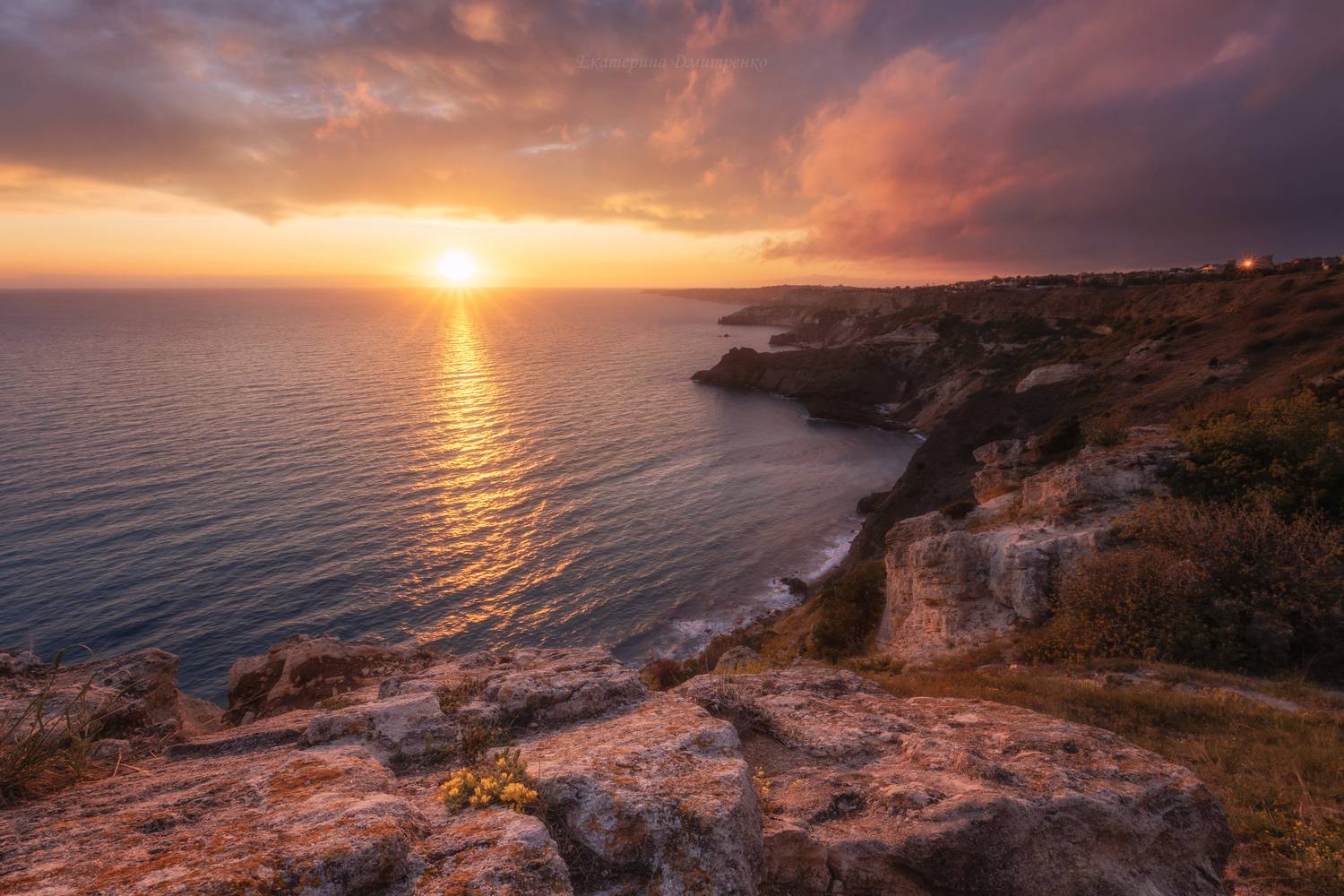 крым, севастополь, весна, море, фиолент, закат, пейзаж, горы, Дмитренко Екатерина