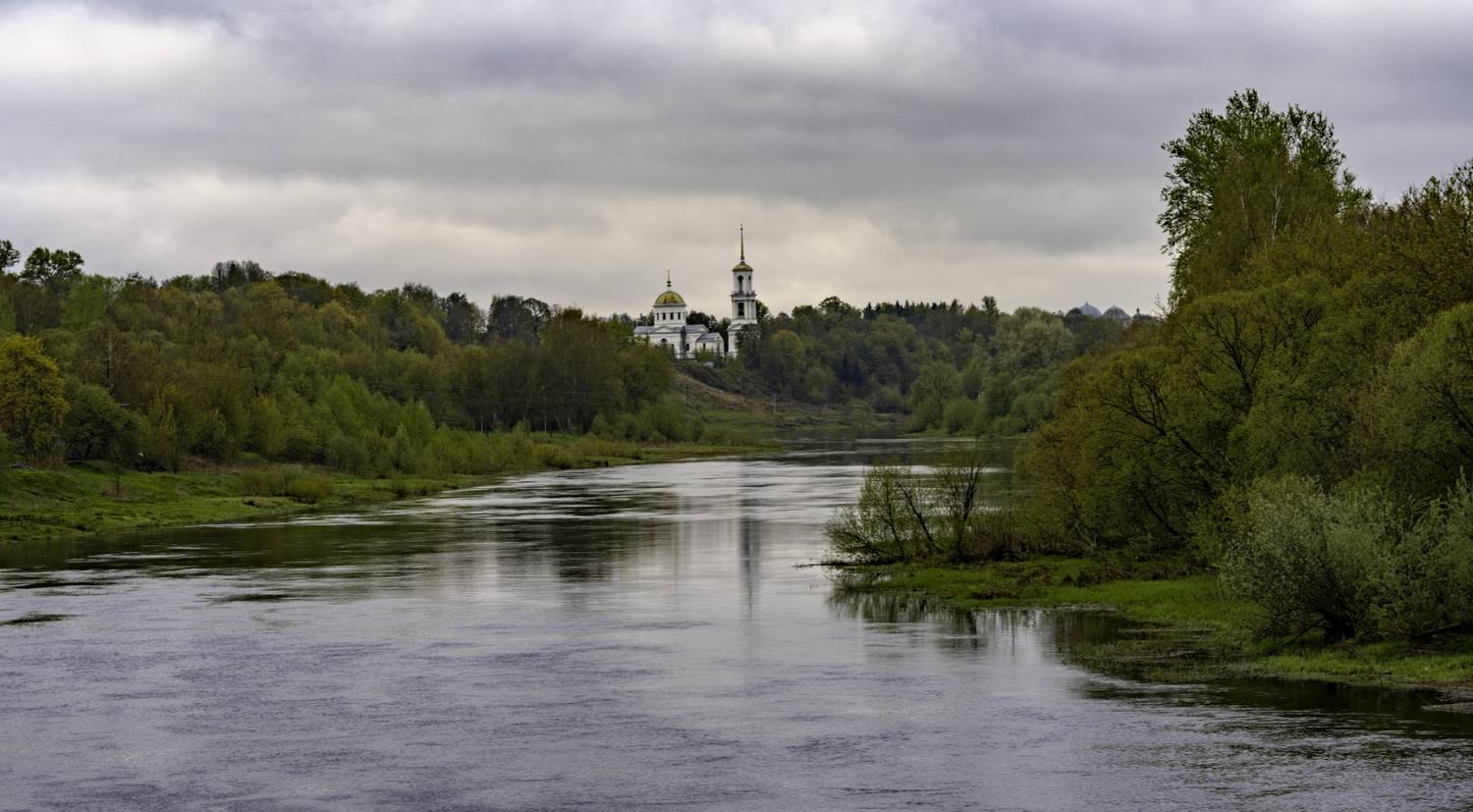 россия, тверская область, торжок, река тверца, церковь илии пророка,, Гаврилов Юрий