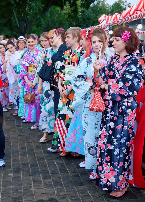 Конкурс кимоно на J-Fest фото превью