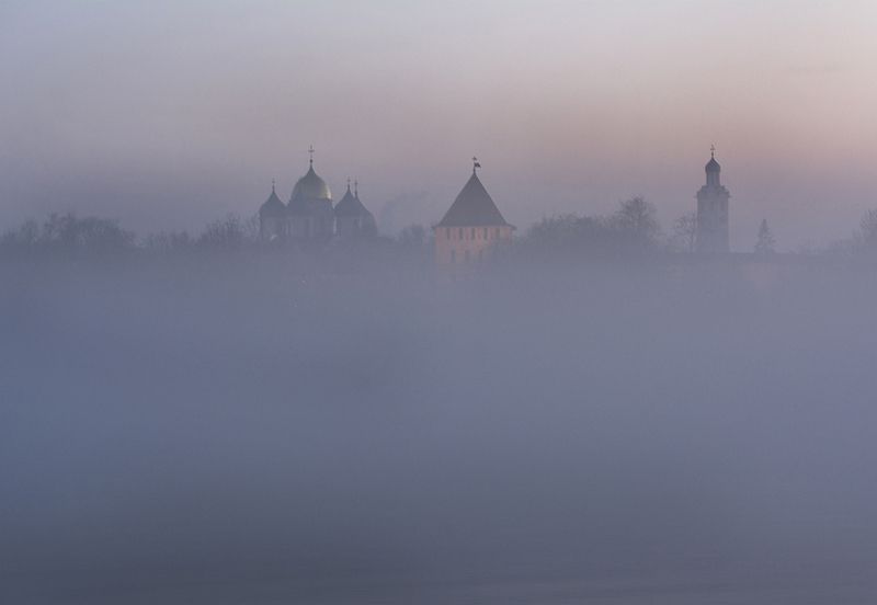 омывание туманом фото превью