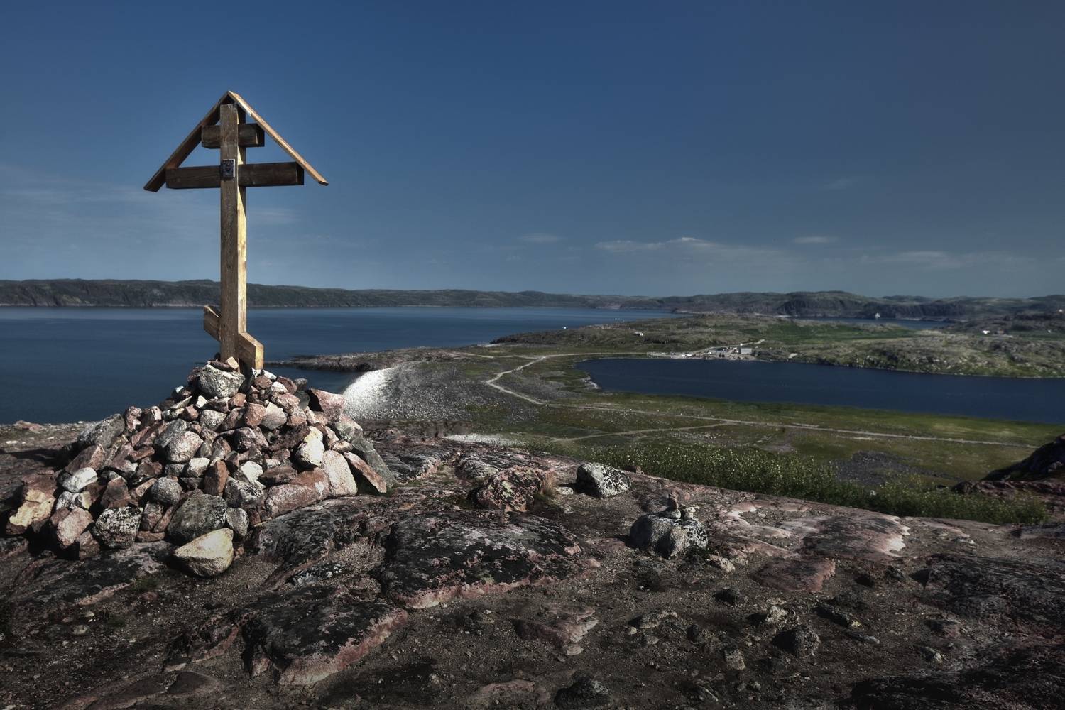кольский, териберка, пейзаж, море, горы, Алексей Никонов