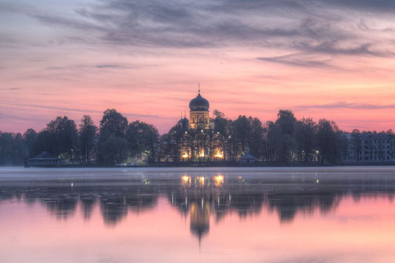 Введенский островной монастырь фото превью