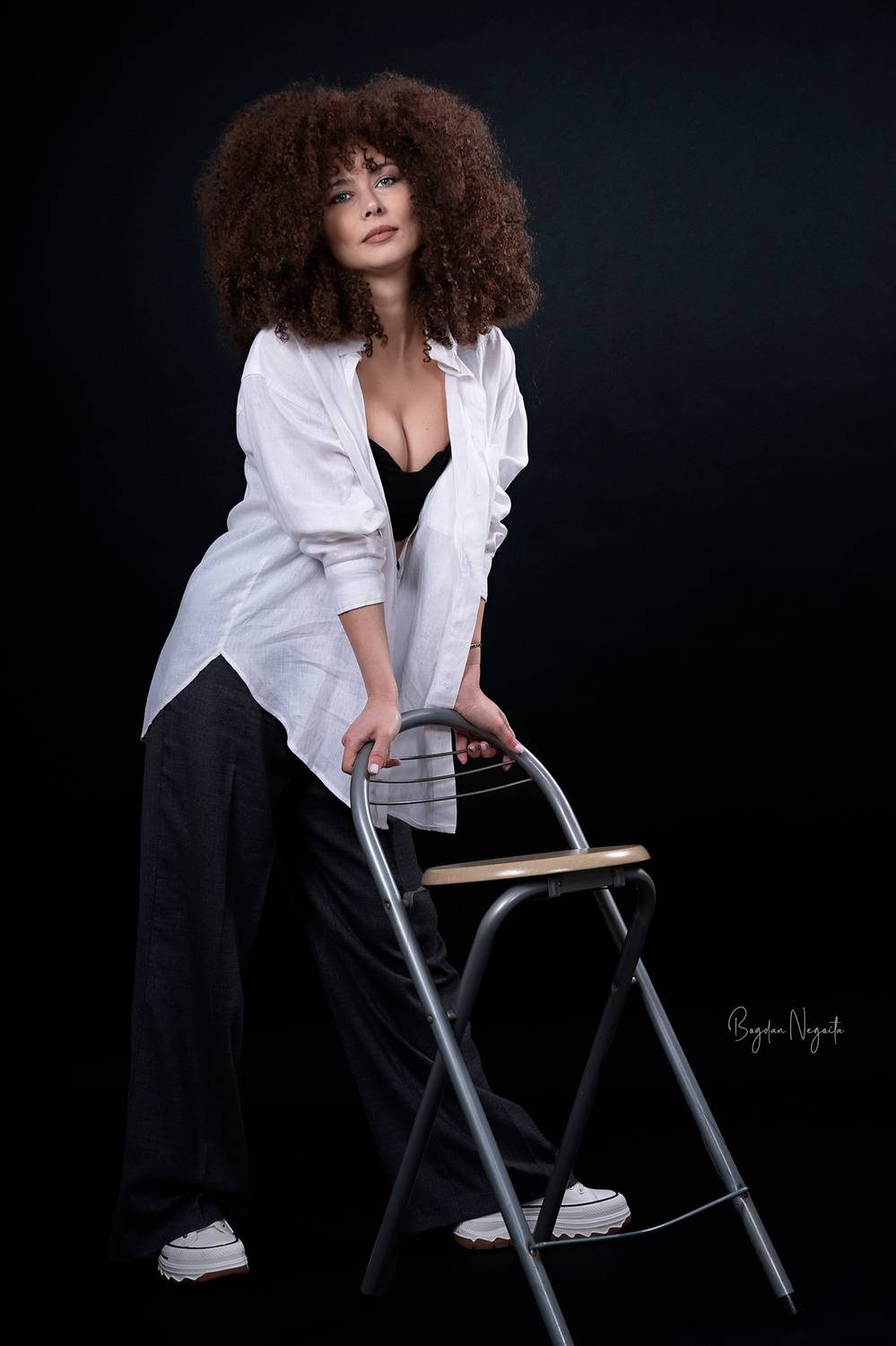 portrait, woman, studio, girl, beauty, model, Bogdan Negoita