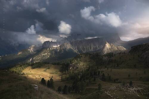 hills of Dolomites