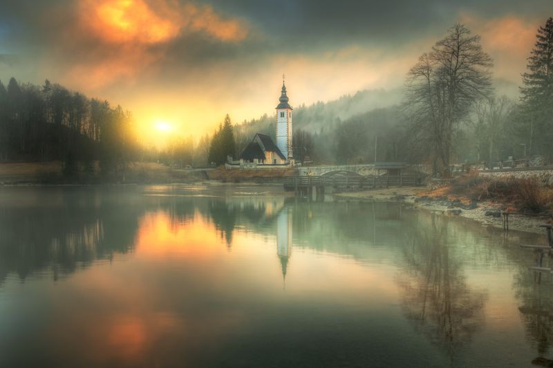 озеро Бохинь... фото превью