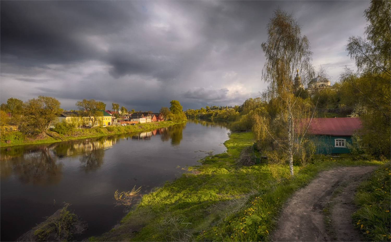 река домики тучи, Вера Петри