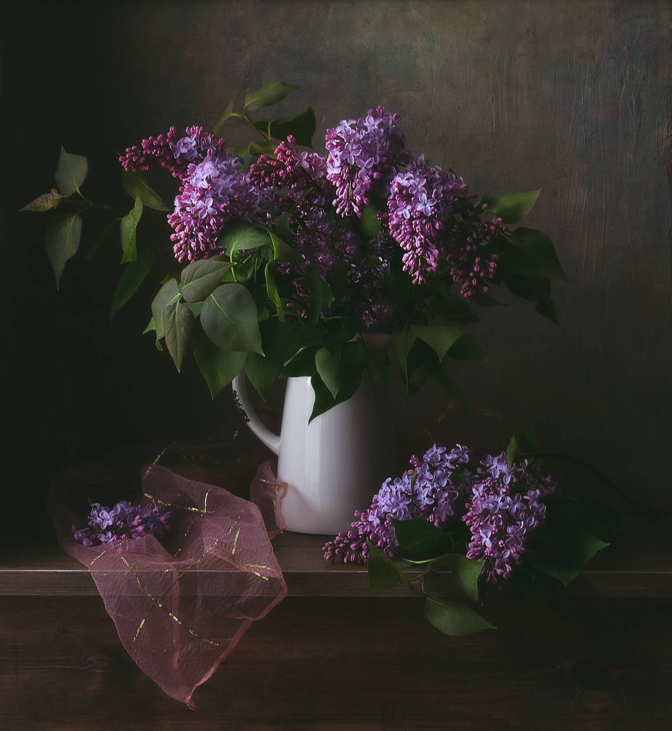 натюрморт,сирень,цветы,букет,май, Наталия К