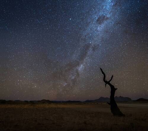 Звезды над пустыней Намиб