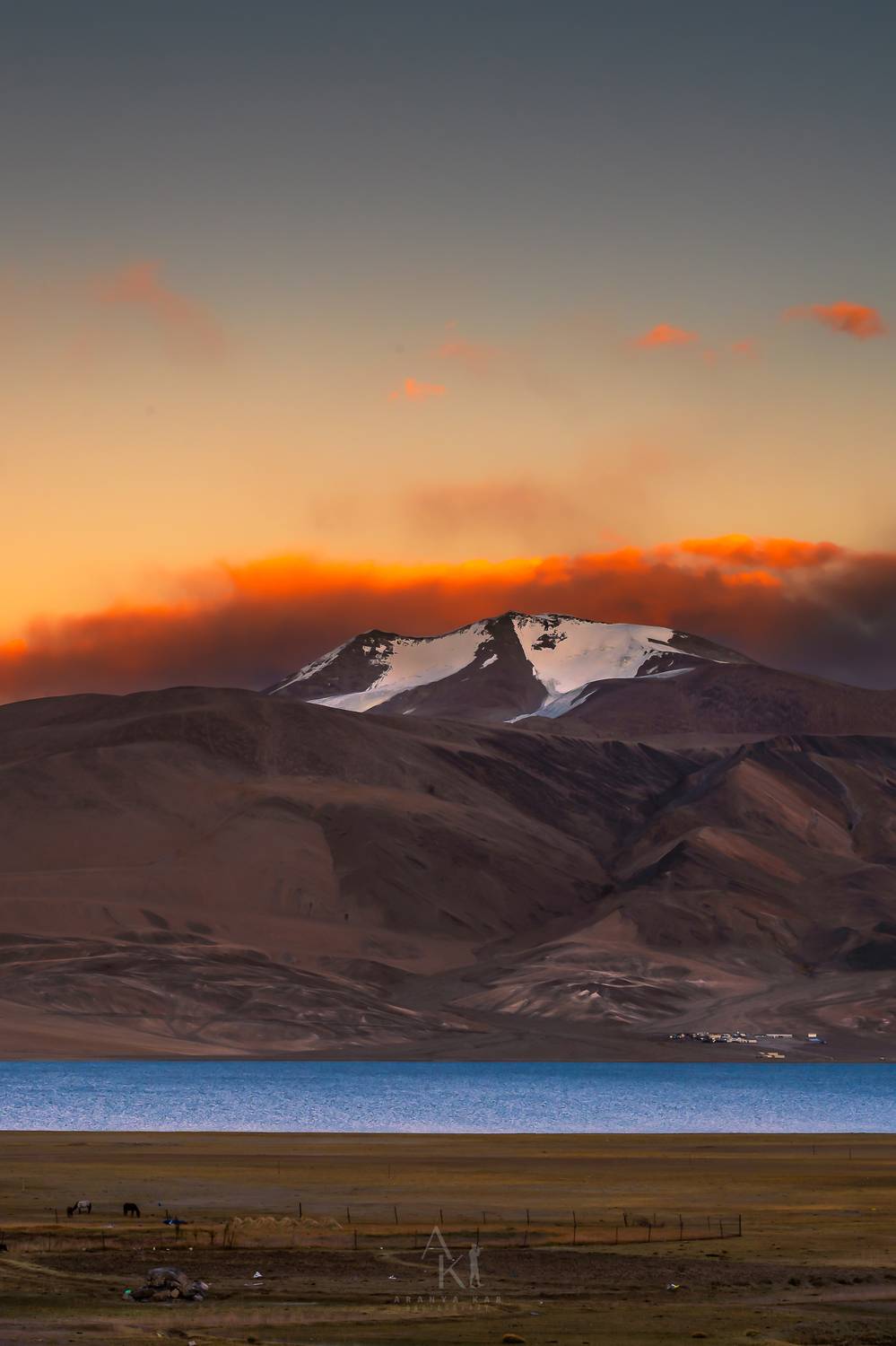 Landscape, sunset, mountains, golden hour, Himalayas, ARANYA KAR