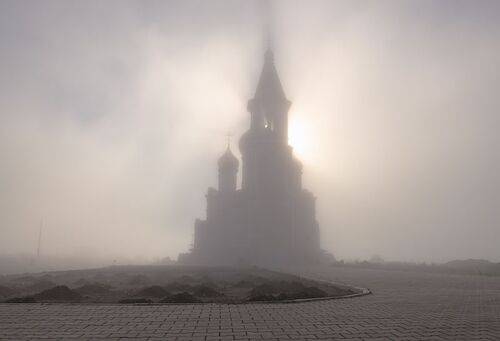 Храм в тумане