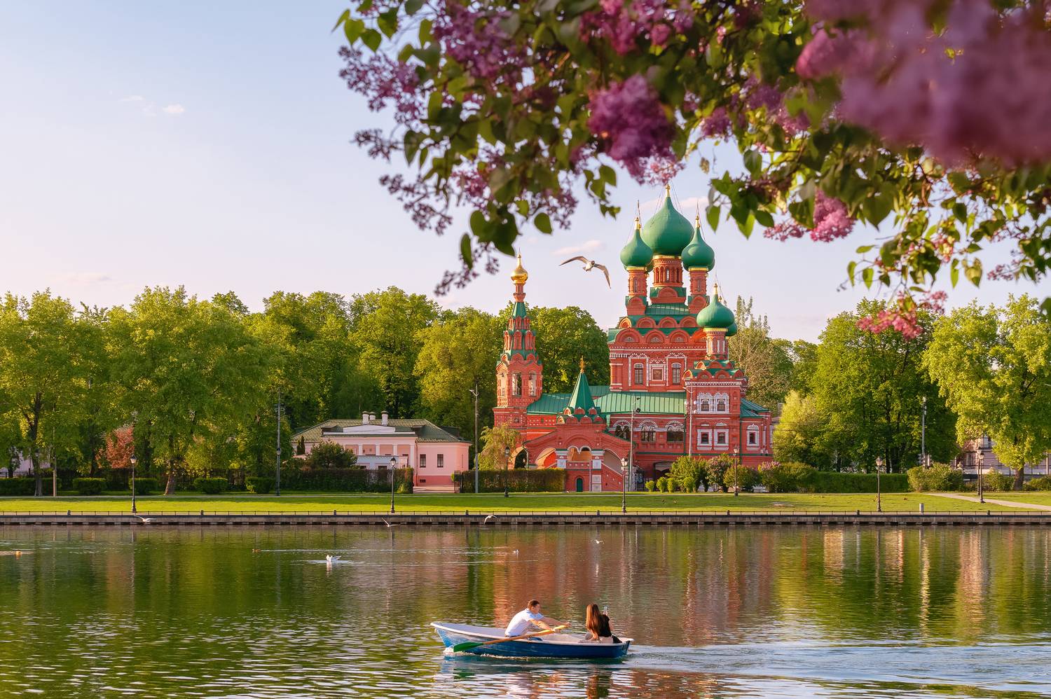 останкинский пруд, москва, церковь троицы живоначальной в останкино, Мазурева Анастасия