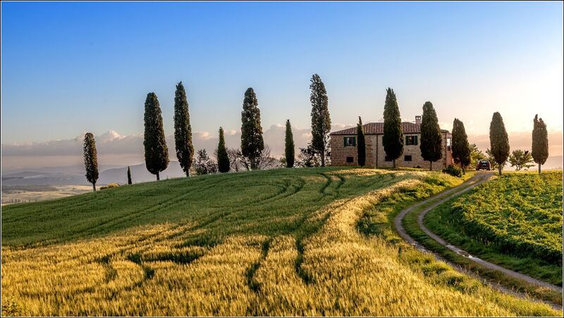 Italy, tuscany, landscape, valdorcia Tuscany фото превью