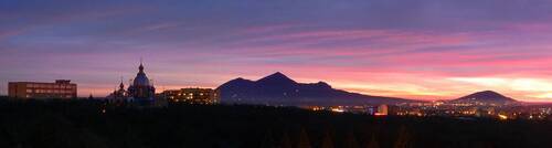 Ессентуки. Рассвет на Минеральных Водах.