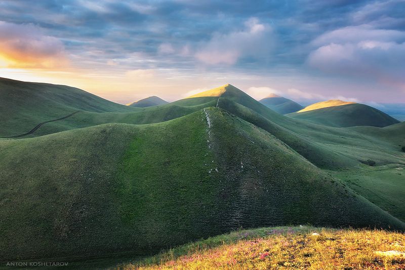 Рассвет в Долгих горах фото превью