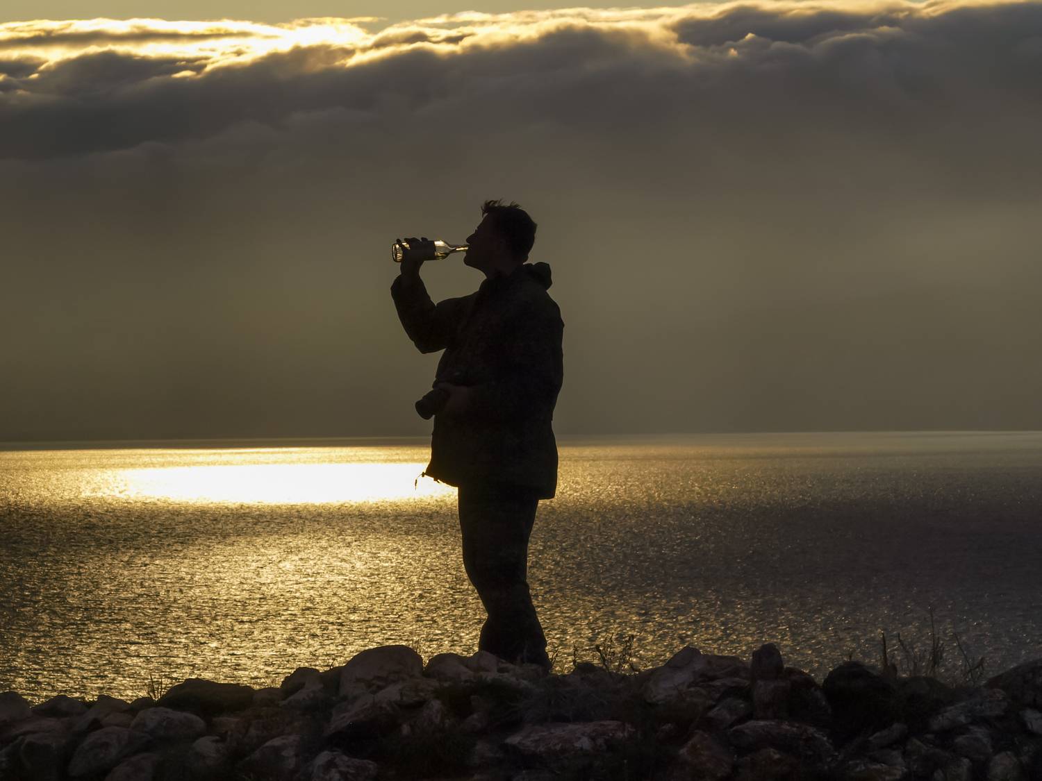 горы, озеро, пейзаж, облака, Мурзинов Виктор