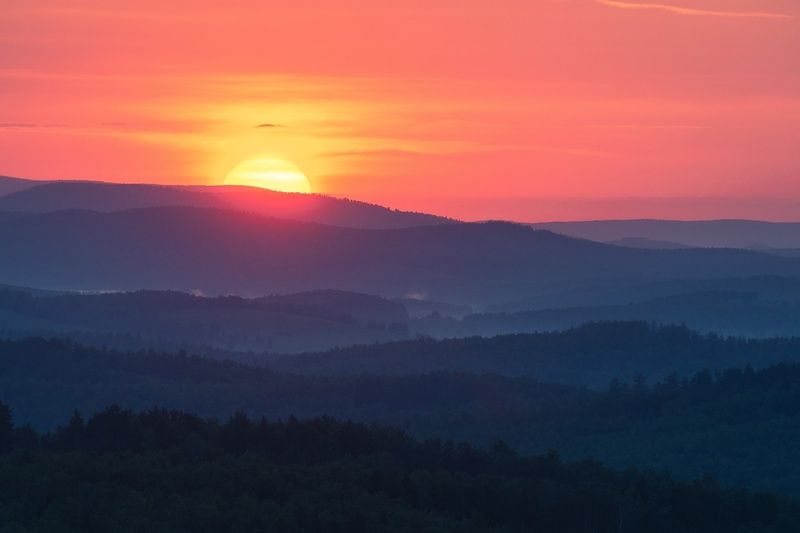 Первый летний рассвет фото превью