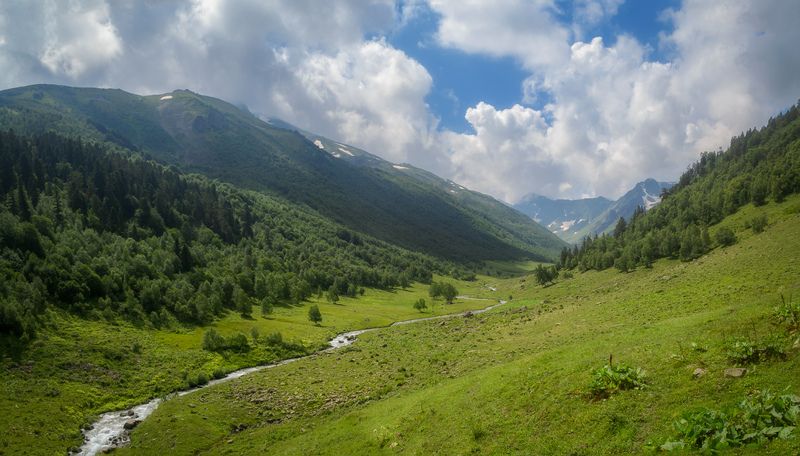 Долина реки. фото превью