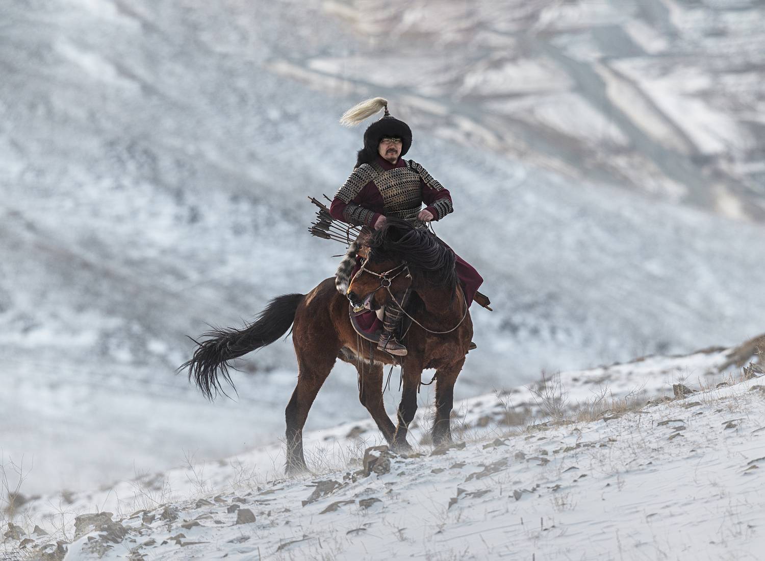 ancient Mongolian hero, ganzorig miimaa