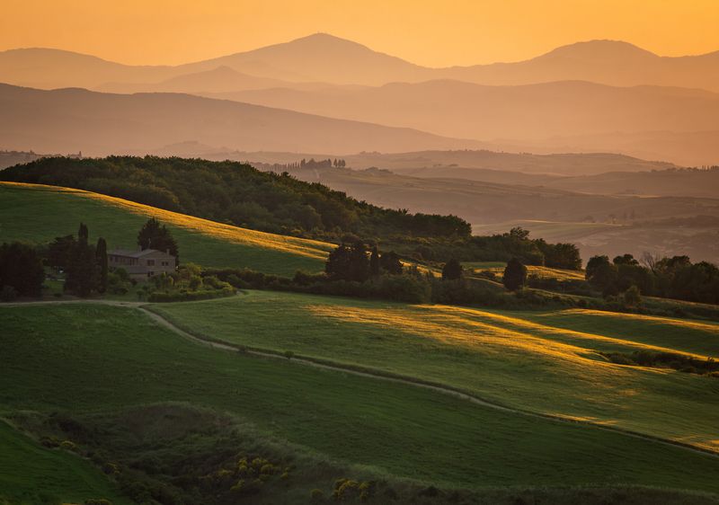 Вечерний свет фото превью