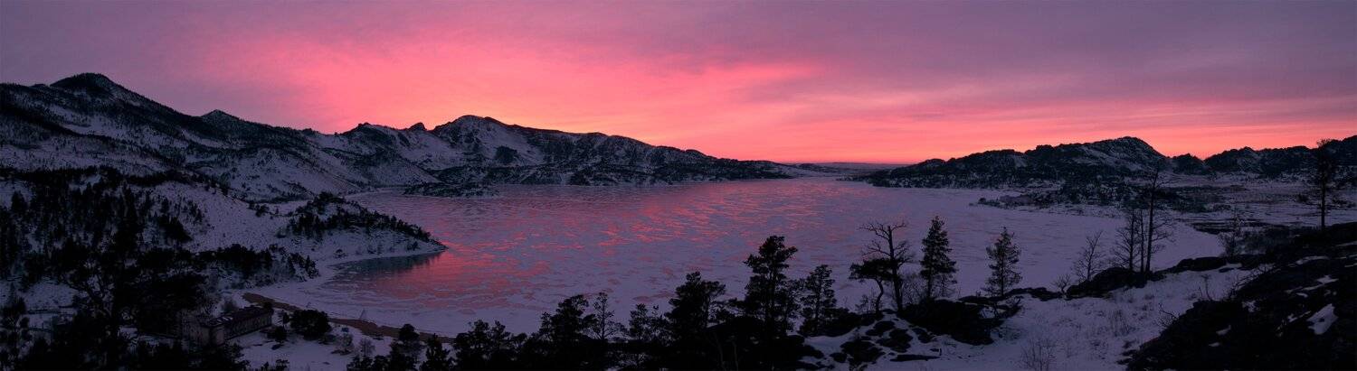 пейзаж. озеро. зима. Казахстан. Баян-Аул., Дмитрий Ругис