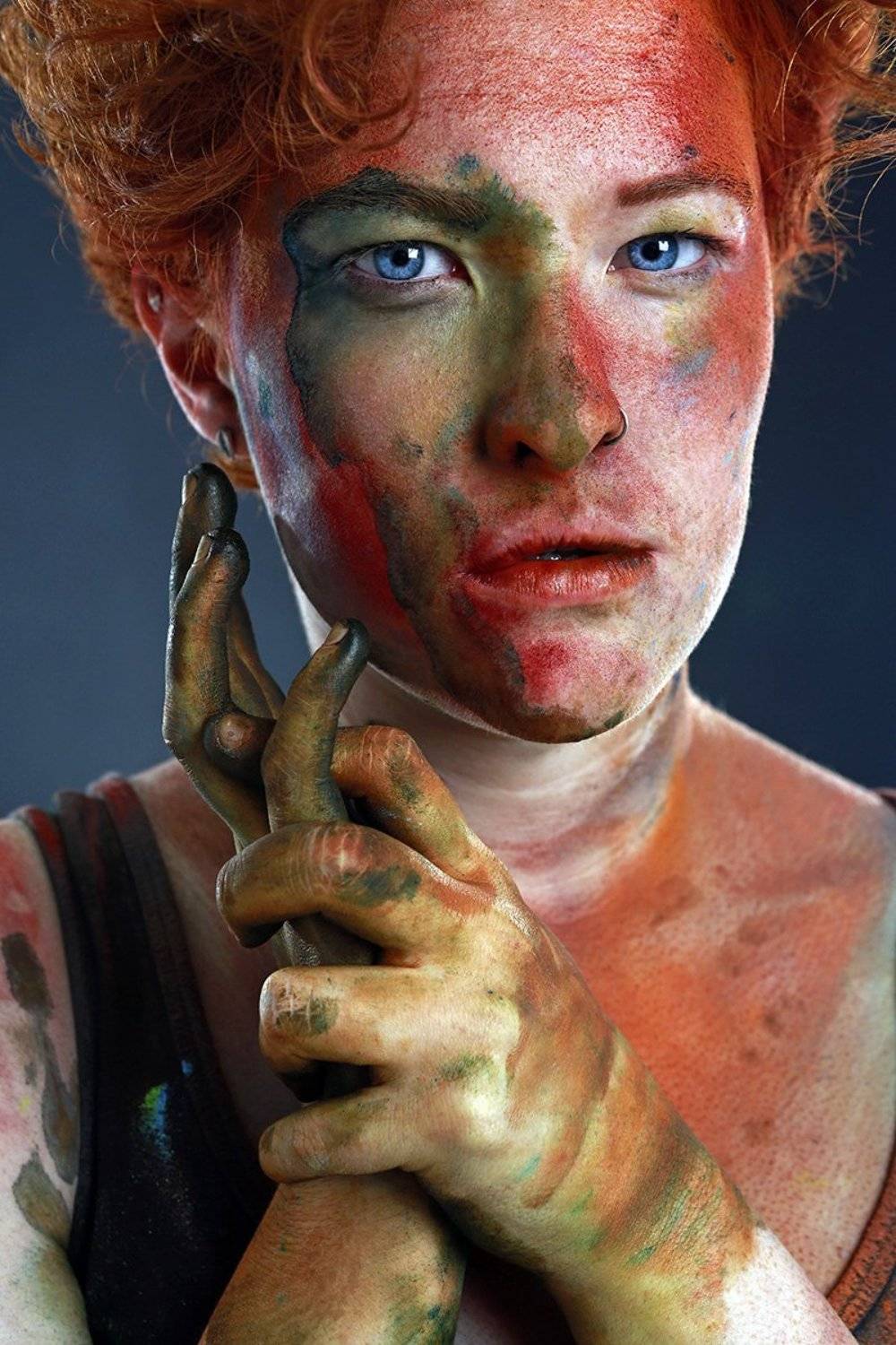 Blueeyes, Colorful, Colors, Girl, Natalja Murphy