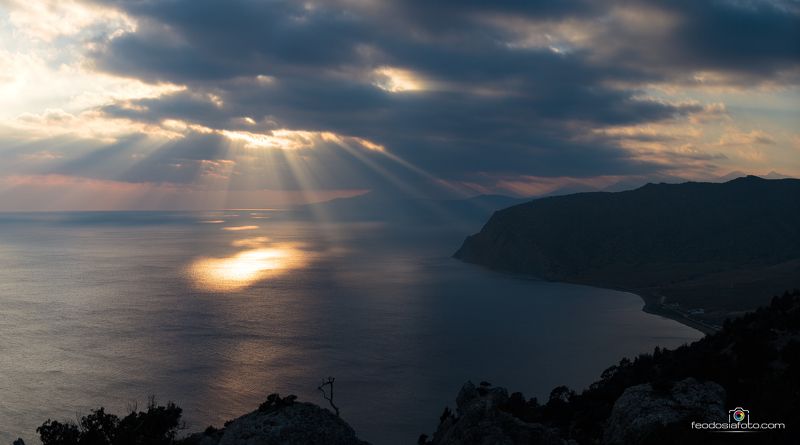 Крым Закат в Веселом фото превью