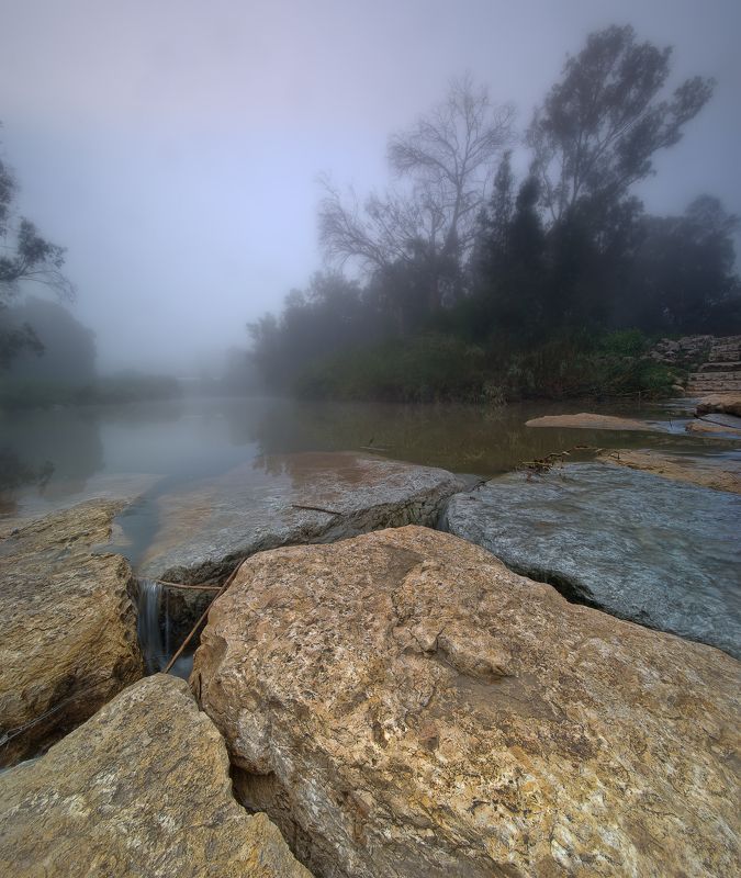 туман ручей Сорек Израиль *.*.* фото превью
