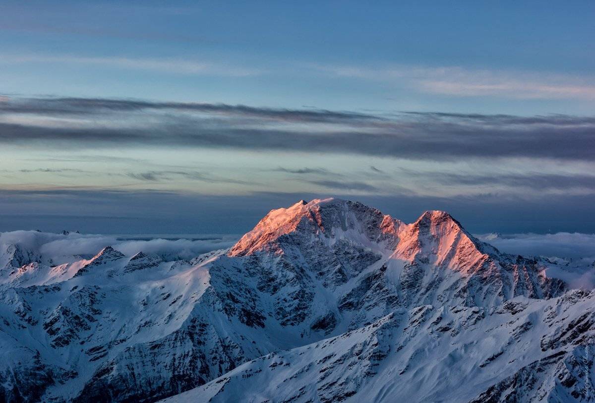 Кавказ, Донгузорун, утро, горы, восхождение, альпинизм, Чазов Александр