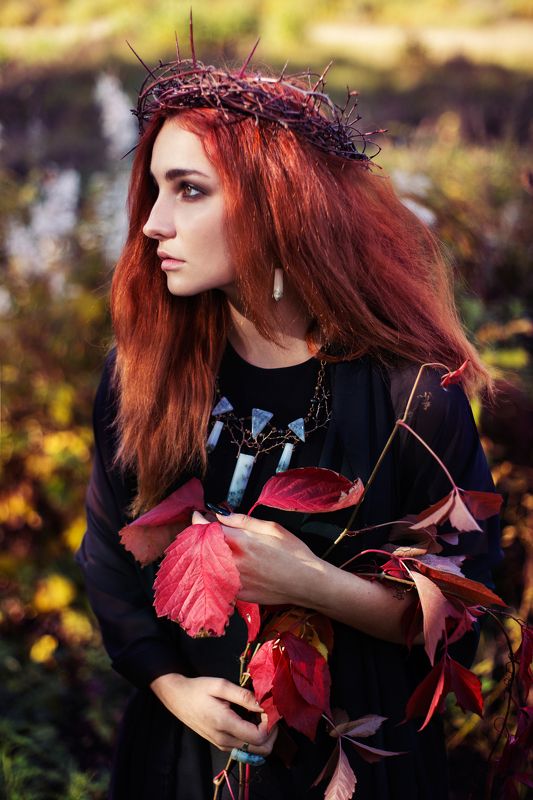 Fall, Ginger, Portrait, Takumar fall фото превью