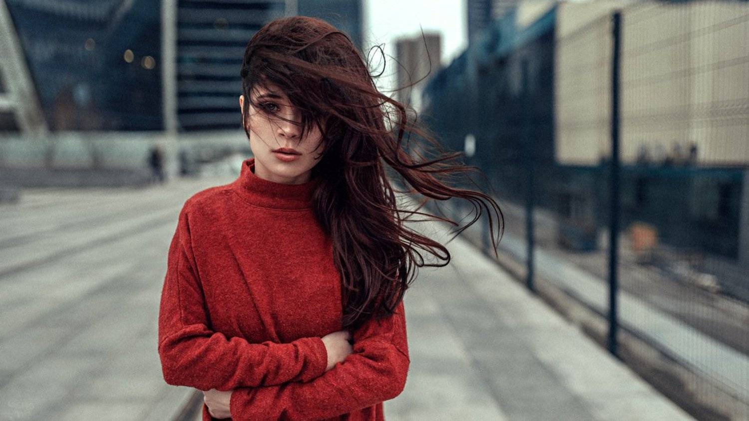 Art, Mood, Portrait, Wind, Арт, Ветер, Настроение, Портрет, Георгий Чернядьев