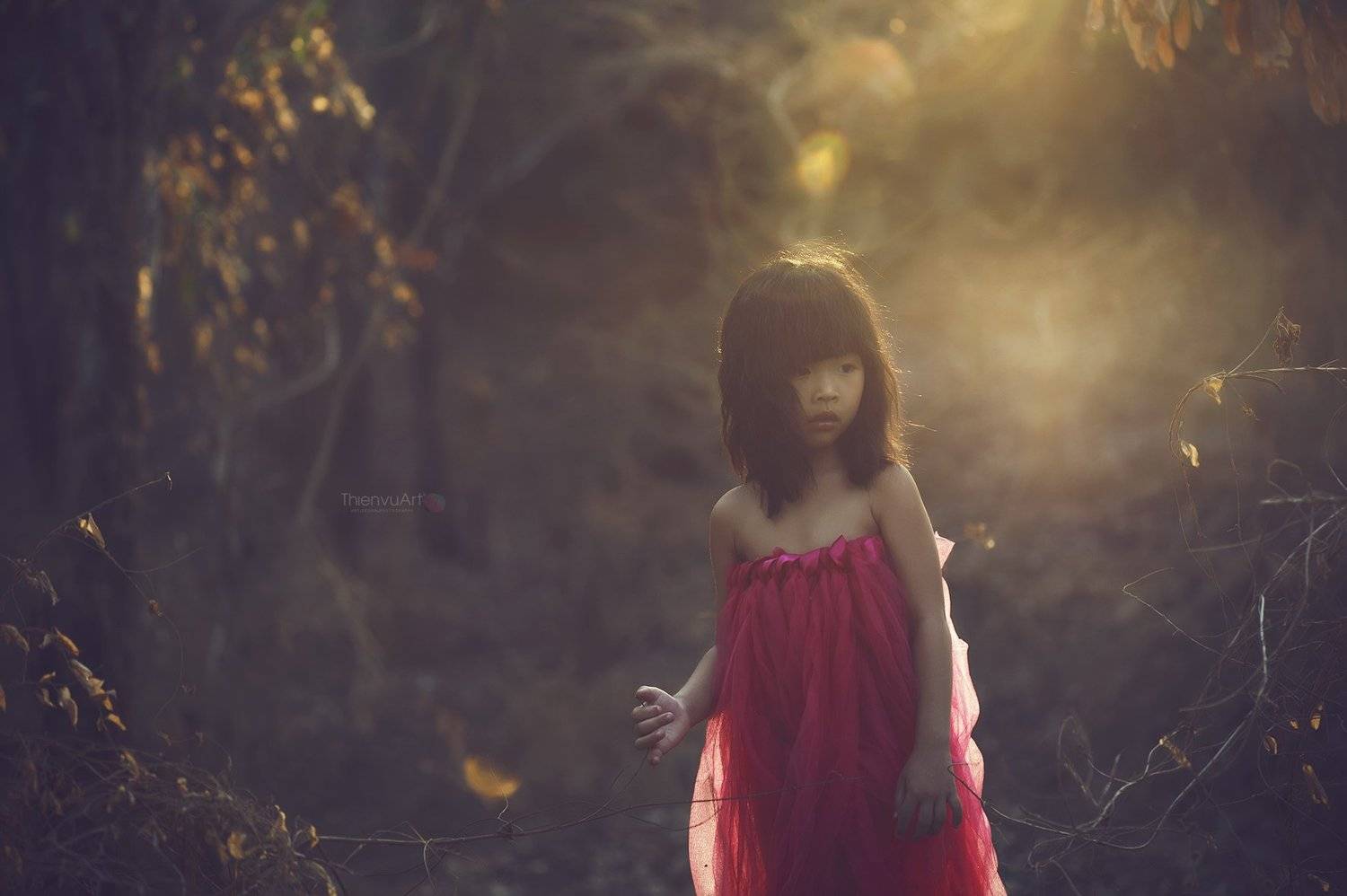 Angel Kid Baby Fine Art, Thien Vu Vu