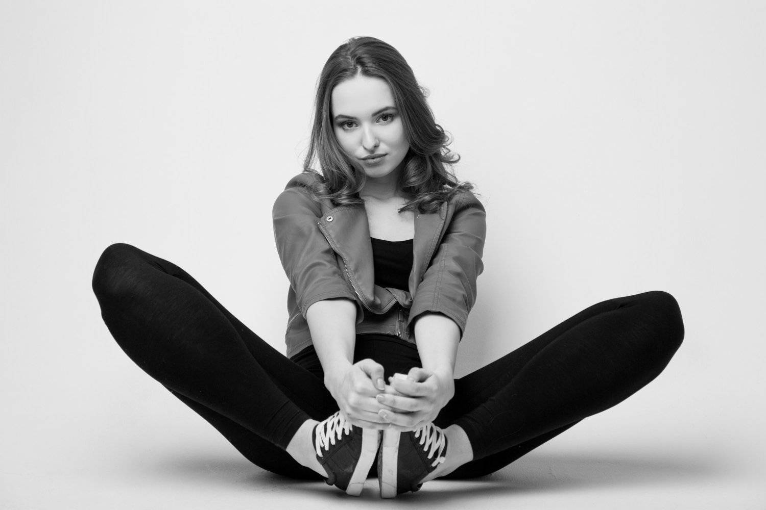 москва, модель, молодость, черно-белое, эмоции, портрет, тесты, красота, Алексей Польский