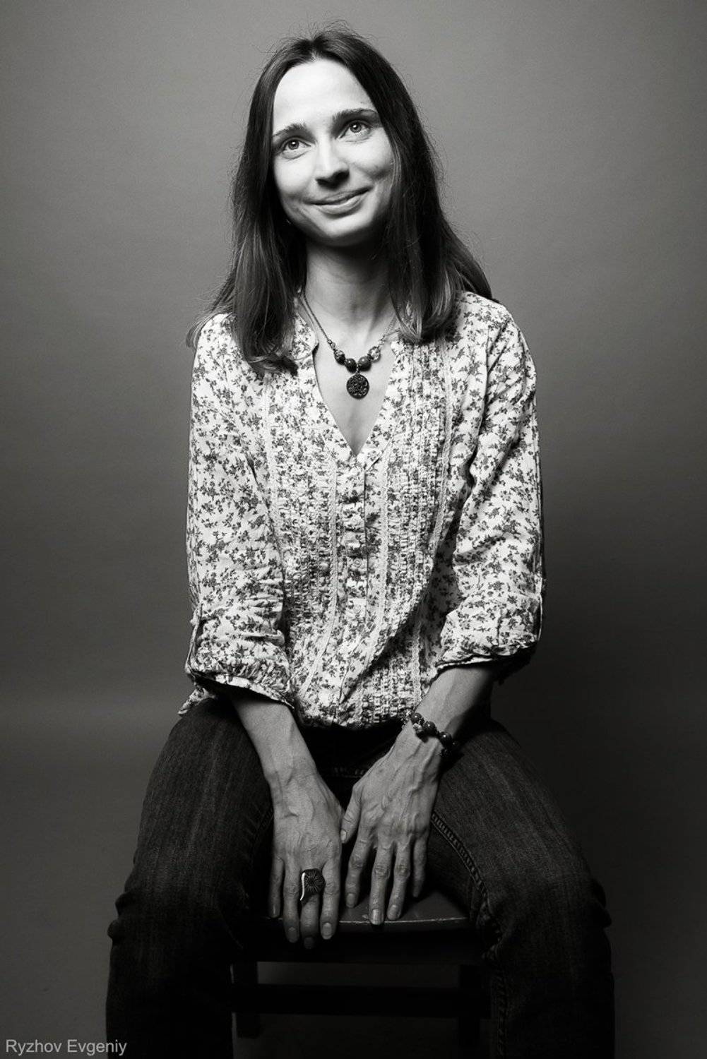 портрет, ч/б, эмоция, психологический портрет, девушка, Рыжов Евгений